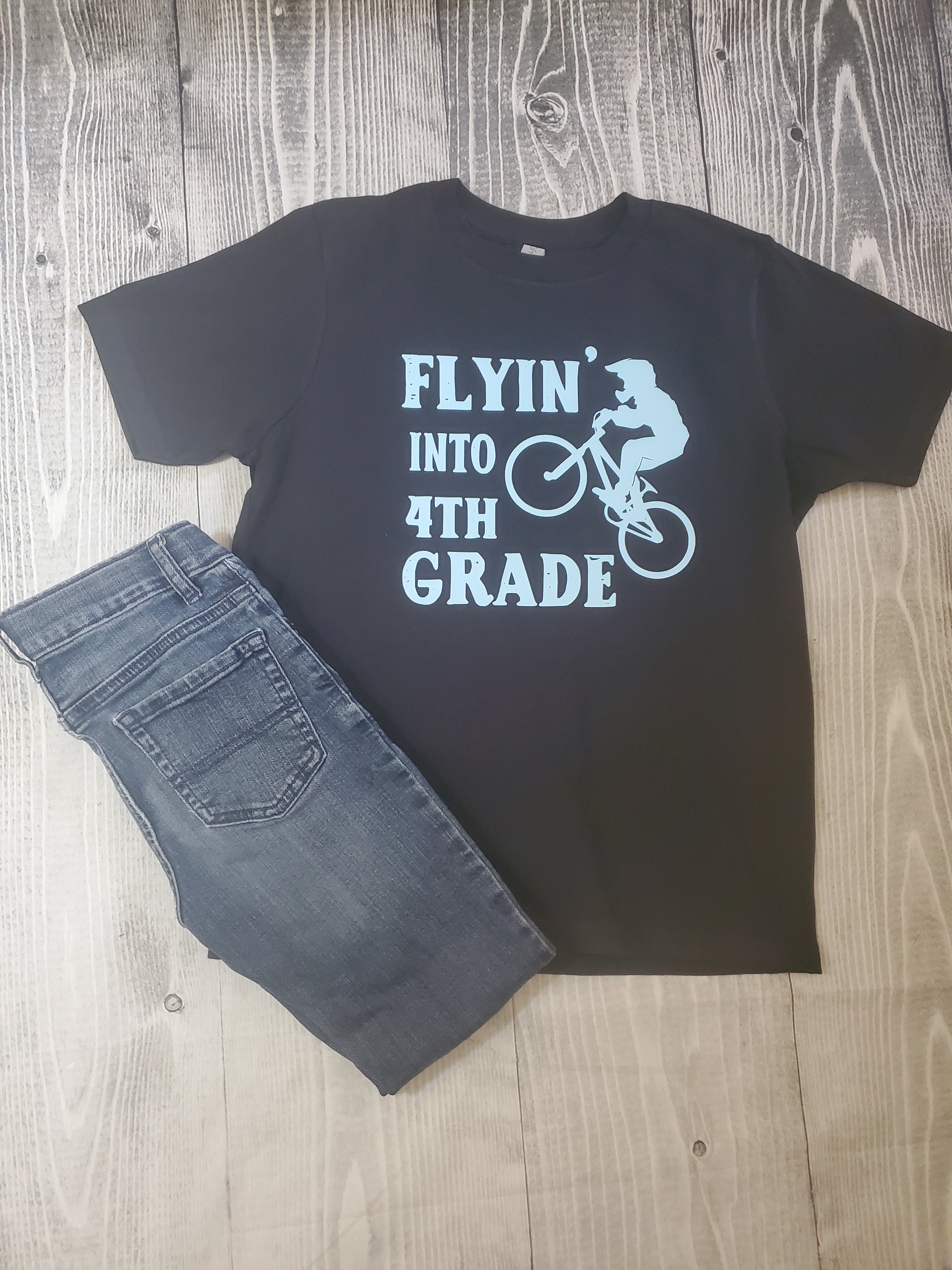 Flyin Into 4th Grade Youth Tee