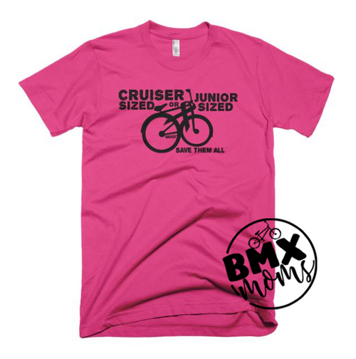 Cruiser Sized or Junior Sized BMX Cancer Shirt