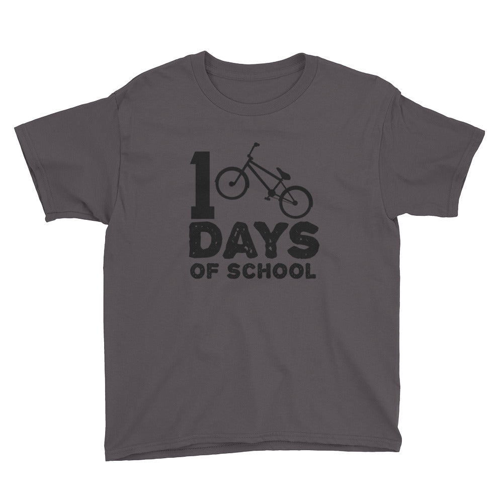100 Days of School BMX Youth Tee