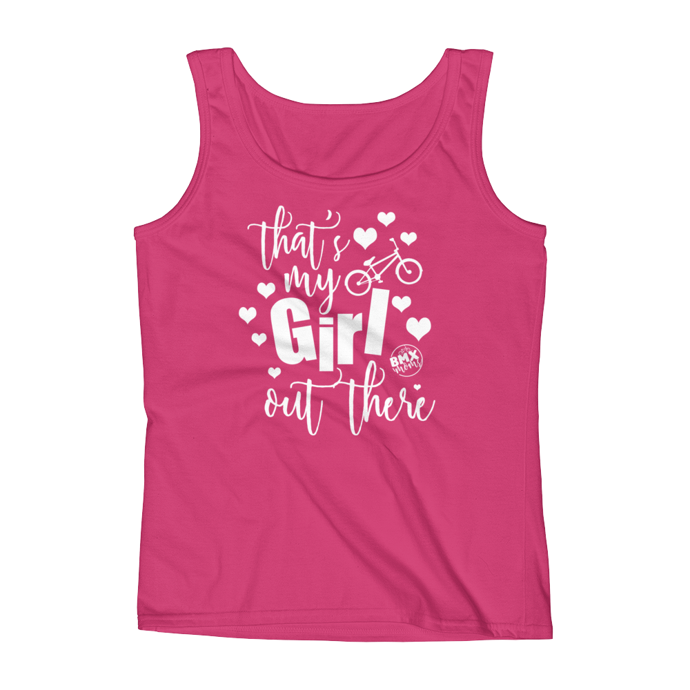That's My Girl Out There BMX Mom Tank