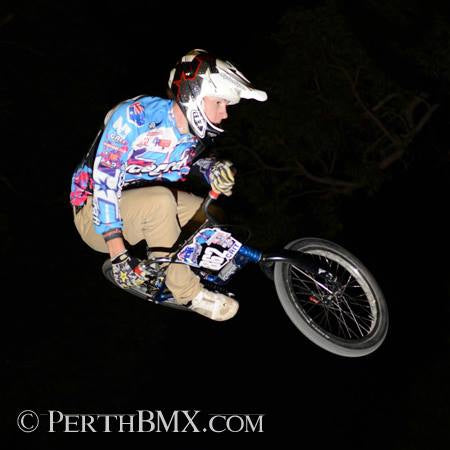 BMX Rider Enjoys Race By Pulling Amazing Stunt