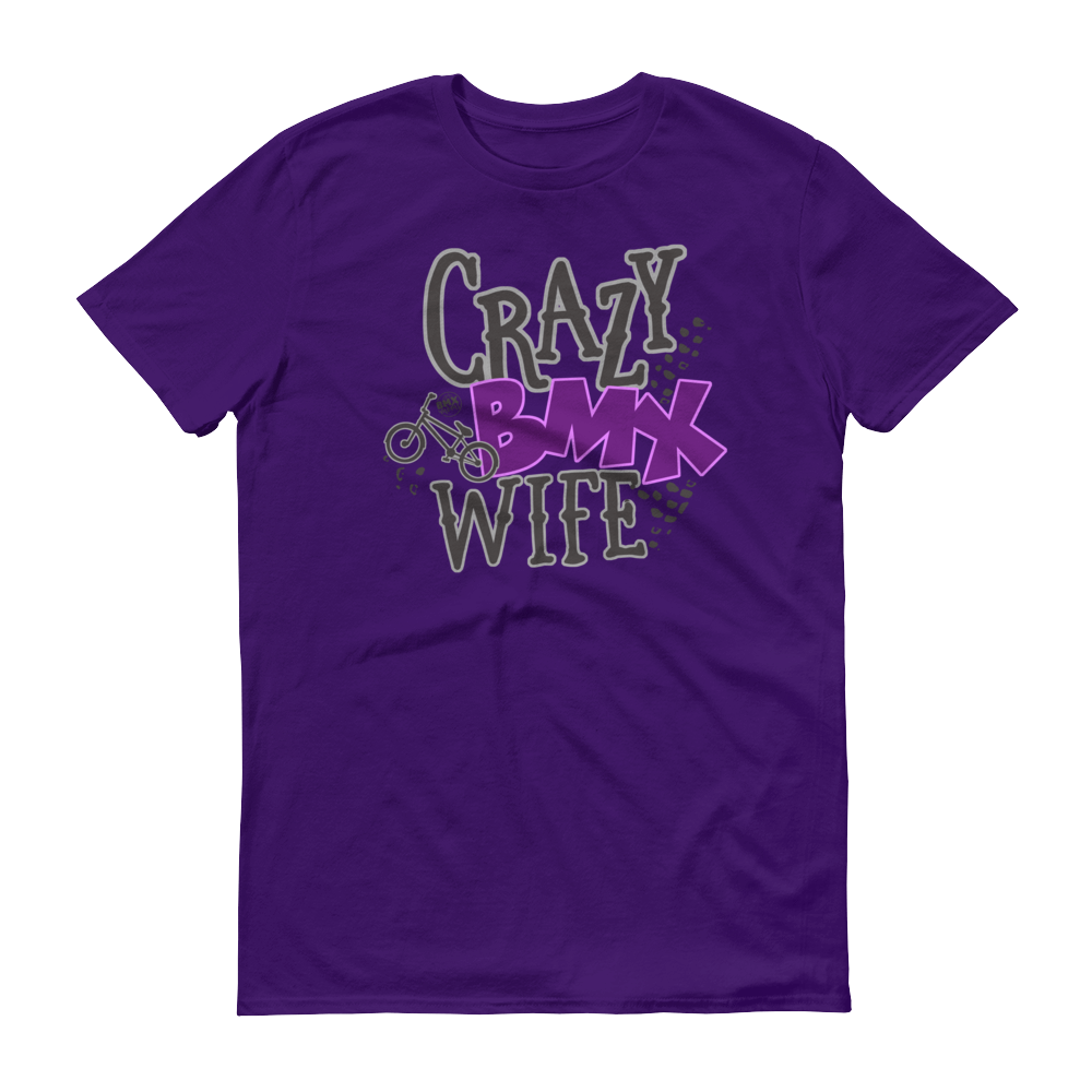 Crazy BMX Wife Shirt